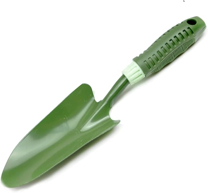 Garden Tool Shovel for Digging Gardening Trowel for Lawn Planting Alloy Spade Plastic Handle Anti Slippery