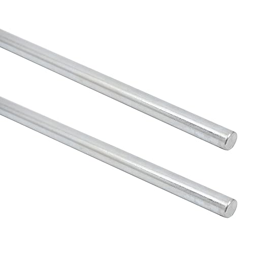 AR-PRO (2-Pack) 5/8” x 36” Zinc Plated Steel Rods Designed for Use as an Axle Shaft on Hand Trucks Dollies Wagons 4005BC Wheelbarrows
