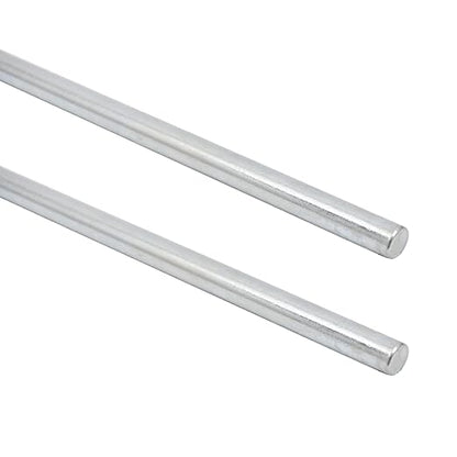 AR-PRO (2-Pack) 3/4” x 36” Zinc Plated Steel Rods Designed for Use as an Axle Shaft on Hand Trucks Dollies Wagons 4005BC Wheelbarrows