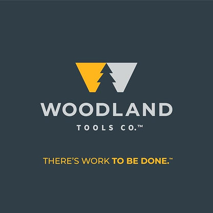WOODLAND TOOLS Heavy Duty Hori Hori Garden Knife - Stainless Steel Soil Knife with Serrated Edge, Depth Markings, and Ergonomic Grip, Multi-Use Weeding and Digging Tool with Sheath for Gardening