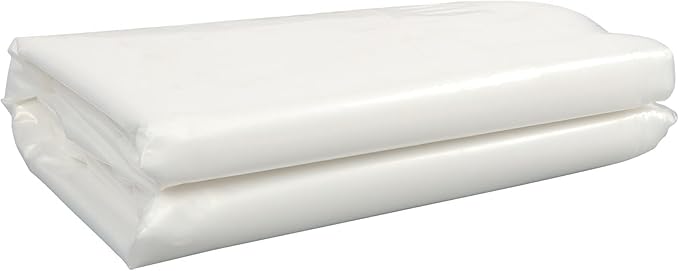 12 x 100FT Greenhouse Plastic Sheeting, 6 Mil Heavy Duty Clear Polyethylene Film, Covering for Gardening, Farming