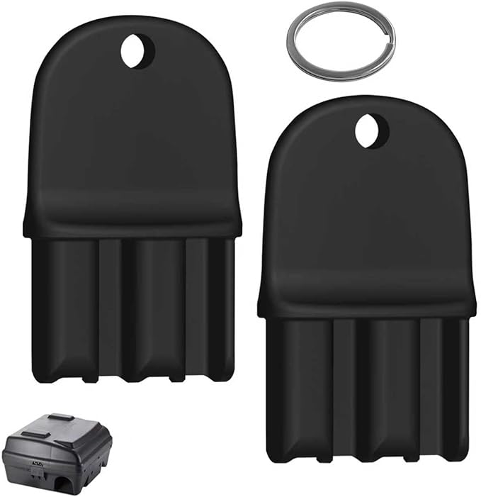 2 Pcs Mouse Station Key Replacement, Fit for Bell Labs Protecta EVO Express, Ambush, Circuit and Protecta EVO Landscape Mouse Stations, in Home&Commercial Environment
