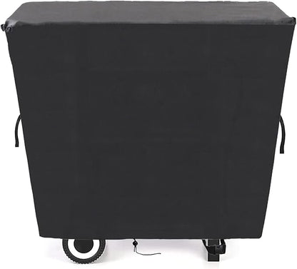 Kingling Grill Cover Fits for Captiva Designs 2-Burner Propane Gas Grill, Waterproof Heavy Duty Barbecue Griddle Cover - 37''x20''x35''