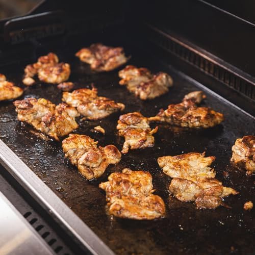 Recteq Pellet Grill SmokeStone 600 - WiFi Enabled Wood Pellet Griddle Grill with Even Temperature, SmokeStone 600 + Griddle Master Bundle