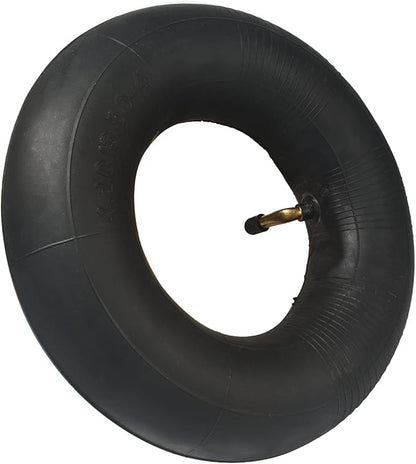 4.10/3.50-4 Heavy Duty Replacement Inner Tube with TR-87 Bent Valve Stem (2-Pack) - for Wheelbarrows, Mowers, Hand Trucks and More 3.50-4 Tire