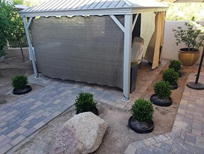 6 Pack of 24 in Planting Rings. Edging and Water Retention. Protects Trees and Separates Rock, Mulch and Grass