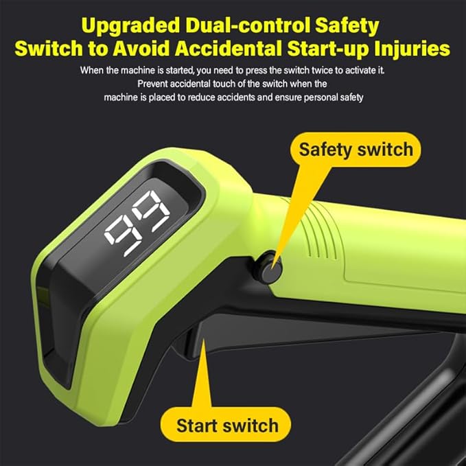 4 in 1 iToolMax Cordless Grass Trimmer, Electric Weed Wacker Cordless, Weed Eater Battery Powered with 2 Batteries, Brush Cutter & Grass Trimmer & Lawn Edger & Four-wheel Assist with 3 Types of Blades