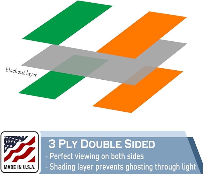 Ireland Flag 3x5 FT 100% Made in The USA-Heavy Duty Vibrant Colours Double Sided Irish National Flag with 2 Brass Grommets for Home/Company/Indoor Outdoor Decoration