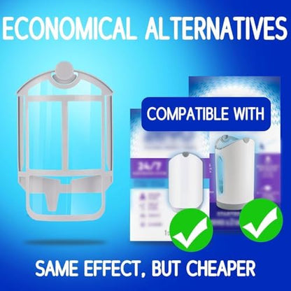 ZVVN 4 Pack Refill Cartridges, Refills Compatible with Indoor Light M364A and Max, Replacement 100% Fit (8 Refill Cartridges) (4 Refill Cartridges)