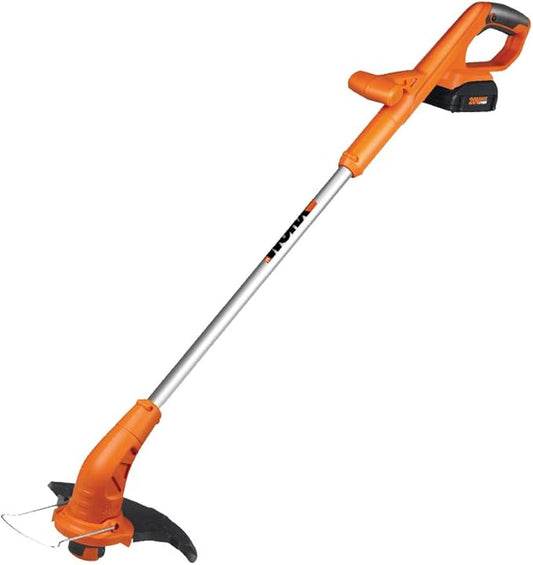 Worx String Trimmer Cordless & Edger 20V 10" Weed Trimmer PowerShare (Battery & Charger Included) WG154