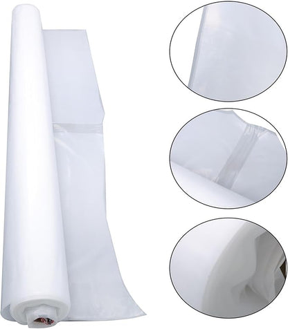 24 x 100FT Greenhouse Plastic Sheeting, 6 Mil Heavy Duty Clear Polyethylene Film, Covering for Gardening, Farming