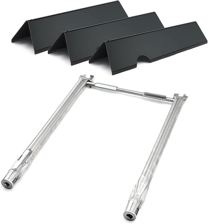 Spirit E-210 Grill Replacement Parts for Weber Spirit E-210 Grill Replacement Parts Spirit I & II 200 Series GS4 E210 S210 E220 Grill Parts, 7635 Flavorizer Bars 69785 Grill Burner, Porcelain Steel