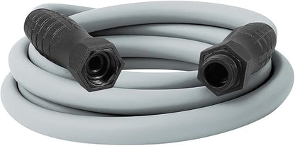 Flexzilla Colors SwivelGrip Garden Hose 5/8 in. x 10 ft., Lightweight All-Weather Water Hose, Durable and Flexible, Leak-Free Connections, Slate Grey