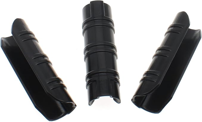 FDXGYH 20 Pcs Greenhouse Film Clamps ABS Snap Clip Tube Clip Garden Buildings Tube Clip for 1/2" PVC Pipe