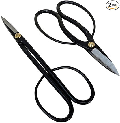 Bonsai Outlet Scissors Pruning Kit - Yoshiaki Heavy Duty Japanese Shears, Bonsai Clippers for Trimming Plants, Arranging Flowers and Working on Bonsai Trees, Carbon Steel Garden Tools