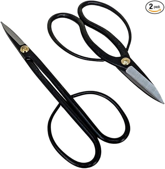 Bonsai Outlet Scissors Pruning Kit - Yoshiaki Heavy Duty Japanese Shears, Bonsai Clippers for Trimming Plants, Arranging Flowers and Working on Bonsai Trees, Carbon Steel Garden Tools