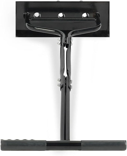 VINGLI Lawn Aerator, 43 inch Manual Aerator Tool with Soil Core Tray, Grass Plug Aerator with 3 Tines for Gardening Soil Compaction Lawn Yard Care, Black