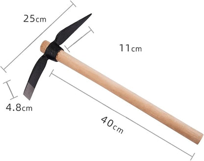 Pick Mattock, Integrated Molding Garden Pick Axe, Higher Strength, No Deformation, Anti Breakage Garden Pick, Digging, Weeding, Seeding, Turning