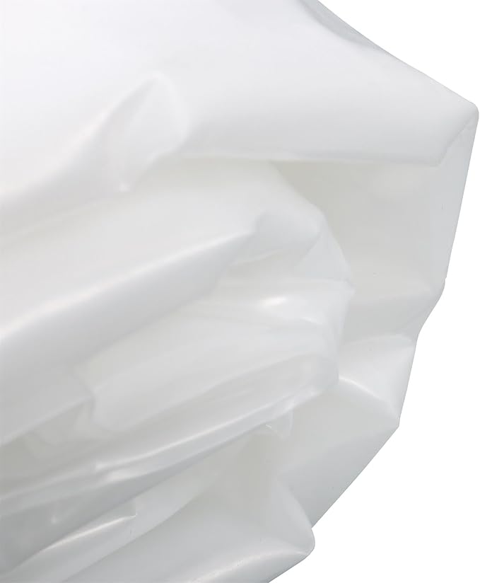 18 x 60FT Greenhouse Plastic Sheeting, 6 Mil Heavy Duty Clear Polyethylene Film, Covering for Gardening, Farming