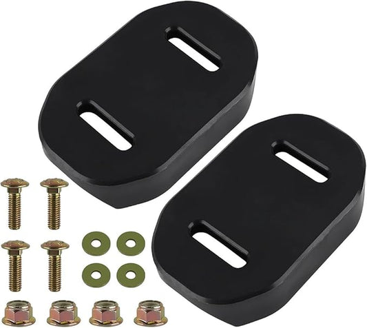 Polymer Snow Blower Skid Shoes for Ariens 72600300 Snowblower Slide Shoes Ariens 02483859 Snow Thrower Skid Plates with Mounting Hardware Kit