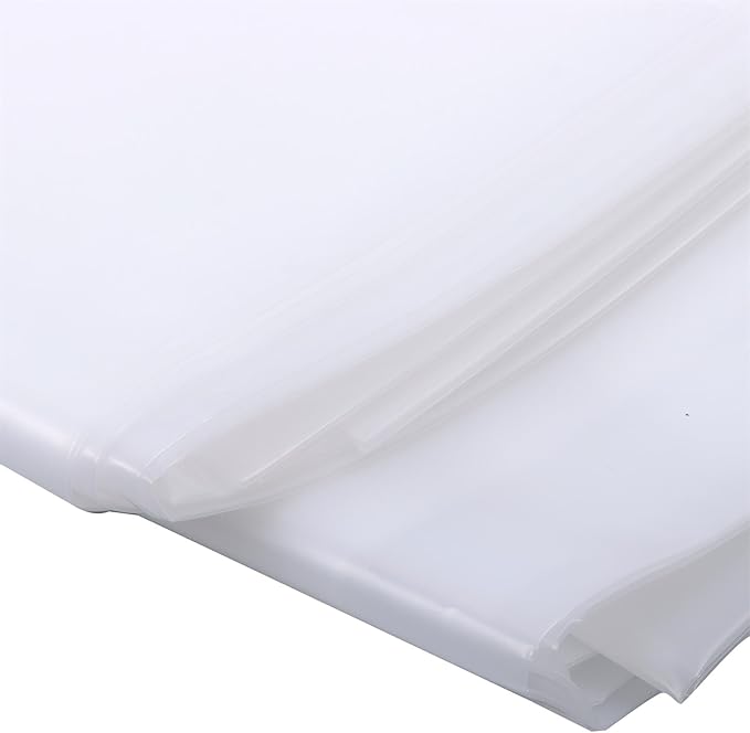 14 x 25FT Greenhouse Plastic Sheeting, 6 Mil Heavy Duty Clear Polyethylene Film, Covering for Gardening, Farming