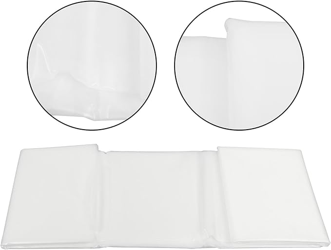 16 x 25FT Greenhouse Plastic Sheeting, 6 Mil Heavy Duty Clear Polyethylene Film, Covering for Gardening, Farming