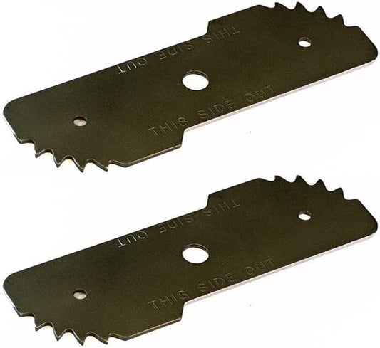243801-00 2-Pack Edger Blades Replace for EB-007AL EB-007 243801-00 243801-02 40-519 243797-00 Fit for Black and Decker Craftsman LE750 Edge 2-in-1 Landscape Edger CMEED400