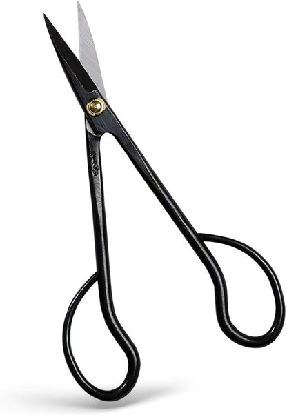 Wazakura Satsuki Bonsai Scissors Made in Japan 7 inch (180 mm), Japanese Bonsai Garden Tools, Hasami Pruning Shears