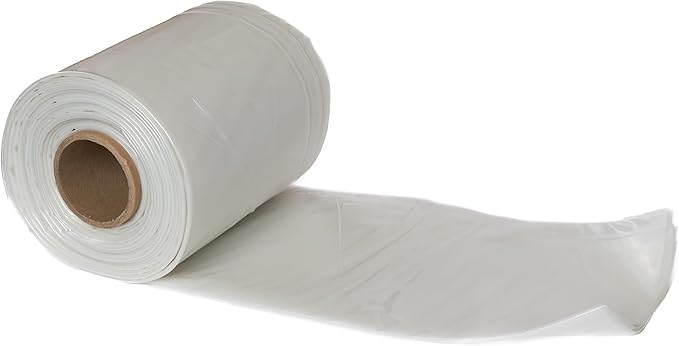 RESILIA Clear Greenhouse Sheeting - UV-Protected, Heavy-Duty Gauge Outdoor Polyethylene Cover for Weatherproofing Greenhouses, Garden, Plants, 10' by 28' Roll, 6 Mil, 0.006 Inch, Thick, Made in USA
