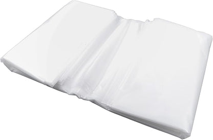 25 x 50FT Greenhouse Plastic Sheeting, 6 Mil Heavy Duty Clear Polyethylene Film, Covering for Gardening, Farming