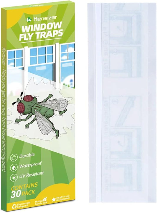 Kensizer 50-Pack Window Fly Traps