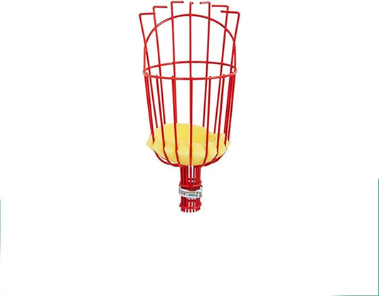 Fruit Picker Pole with Basket Apple Orange Picker Tool Tree Fruit Catcher Fruit Picking Equipment for Getting Fruits Lemons Apples
