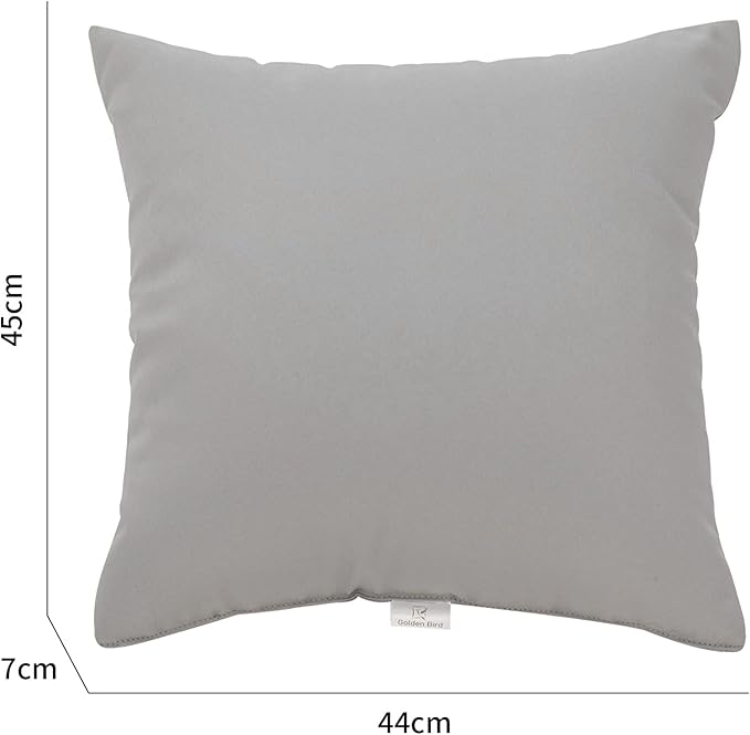 JMGBird Outdoor Pillows Set of 2 Outdoor Throw Pillows Waterproof with Insert 18×18 Inch Outdoor Pillow for Patio Furniture