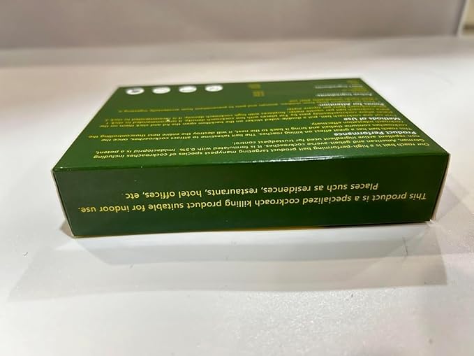 Roach Bait - Cockroach Killer Indoor Infestation, Roach Traps Cockroach Bait Gel,Indoor Home Repellent for Small Large Cockroaches, Get Rid of Roaches Permanently Outdoor (24)