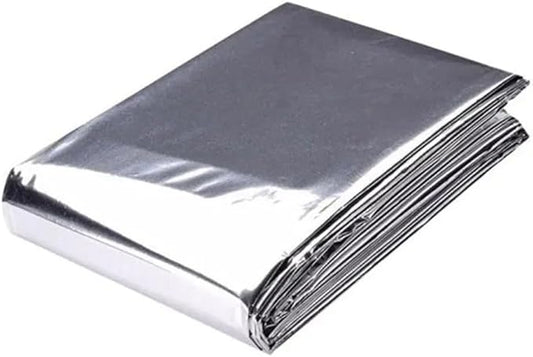 Reflective Plant Growing Film Silver Mylar Sheet Indoor Greenhouse Light Reflecting Material Multi Purpose Garden Tent Covering 130x210cm For Temperature Control(130cm X 210cm)