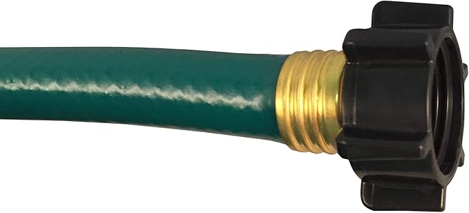 Flexon 1/2" x 25ft Light Duty Garden Hose – Lightweight, Flexible, Kink-Resistant, Durable Vinyl, Leak-Proof Couplings, Weather-Resistant Water Hose for Lawn, Garden, and Outdoor Use