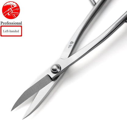 Left-handed Bonsai Scissors Professional Grade Bonsai Shears Alloy Steel Bonsai Tools Equip With Tool Bag (MT-LBS-210L)