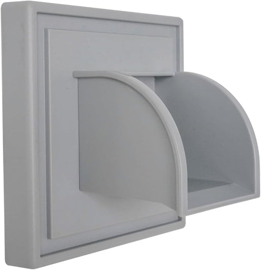Marcello Square Pool & Fountain Water Feature Spout (Dolphin Gray)