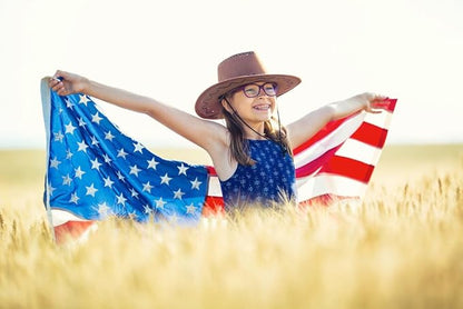 American Flags for Outside 4x6 Ft. American Flags 4x6 Ft Outdoor Heavy Duty. US Flags with Embroidered Stars, Sewn Stripes, Brass Grommets and Vivid Colors. Durable USA Flags.