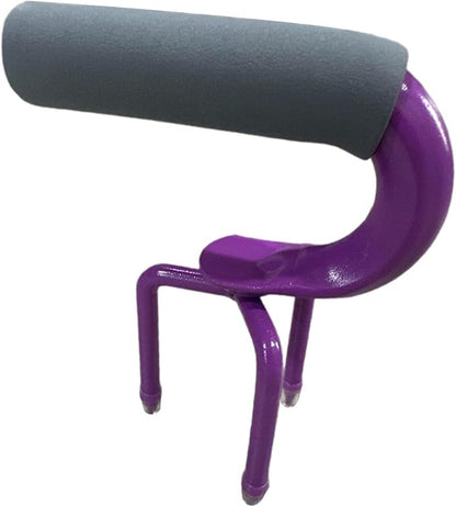 Hand Tiller Claw Cultivator Garden Yard Soil Loosener Soil Tiller Manual for Raised Garden Beds Potted Cultivating Plant Pot violet