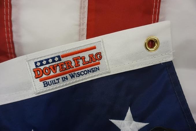 Premium American Flag - 3' x 5'– Hand-Stitched Detail & Embroidered Stars | US Sourced Materials | Built with Pride in the US