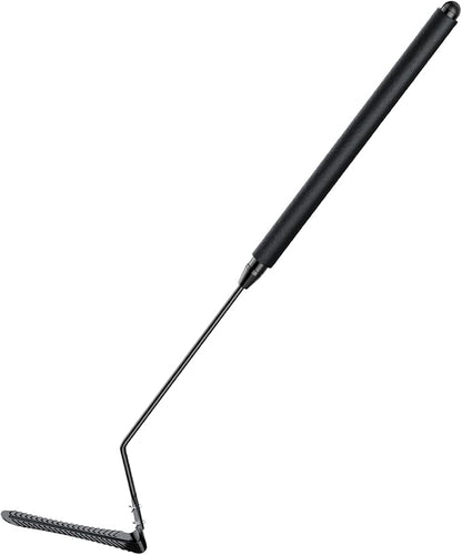 Buzzlett 37" Grass Whip with Double-Edged Serrated Blade, Grass Cutter Hand Tool, Manganese Steel Manual Weed Cutter, Sturdy and Durable, Cut Tall Grass and Overgrown Weeds