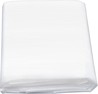 HOSTIC 20 x 25FT Clear Greenhouse Plastic Sheeting, 6 Mil Heavy Duty Polyethylene Film, for Farm, Garden, Nursery