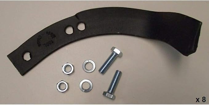 RAParts 108802 1245K 10802 New Tiller Tine Set Fits Troybilt Tiller Model 15008 Fits Ariens