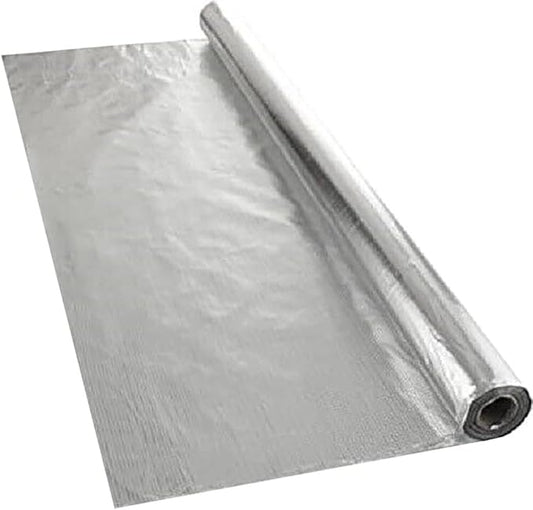 Trade Winds Insulation: Silver 99% Reflective Mylar Film - 48INCH X 10FT Sheets (Grow Tent Accessory)