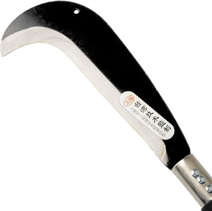 Zelin Machete with Heavy Duty Construction Black Plastic Handle,Ergonomic No-Slip Handle for Gardening, Agriculture, Bushcraft, Hunting and Outdoor