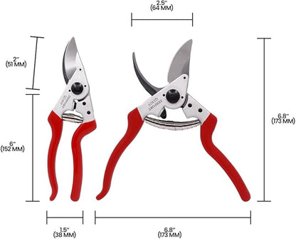 Zenport QZ409-3PK of Pruners, Left-Handed Forged Bypass Pruner, 3-Pack