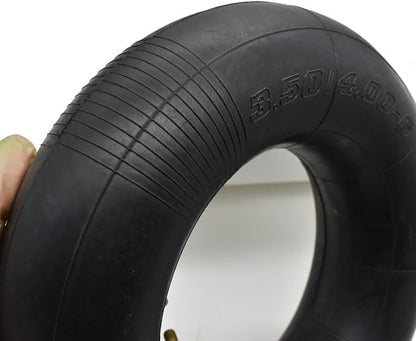 3.50/4.00-6 Inner Tube with TR87 Bent Valve Stem (1 Pack), for Hand Trucks, Utility Cart, Lawn Mowers, Wheelbarrows, Dollys, Scooters, Replacement 13x4.00-6,4.00-6 Tire.