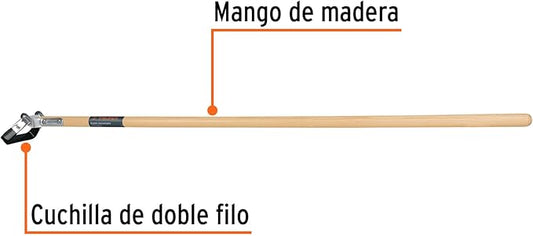 TRUPER ACT-HOE Action Hoe, w/ 54" Handle