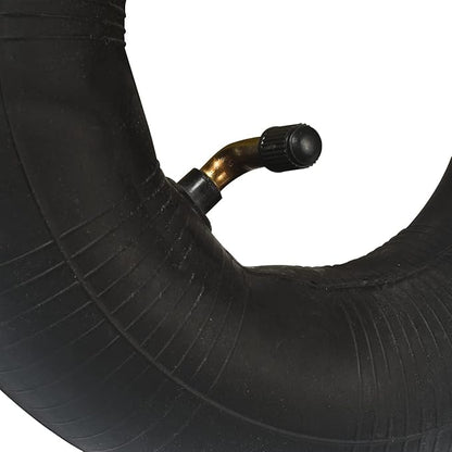 4.10/3.50-4 Heavy Duty Replacement Inner Tube with TR-87 Bent Valve Stem (2-Pack) - for Wheelbarrows, Mowers, Hand Trucks and More 3.50-4 Tire